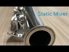 에폭시 코팅 프랜지 연결단은 스태틱 믹서를 깨끗이 합니다