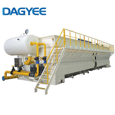 High Hydraulic Loadoil Skimmer Flocculation Landfill Dissolved Air Flotation