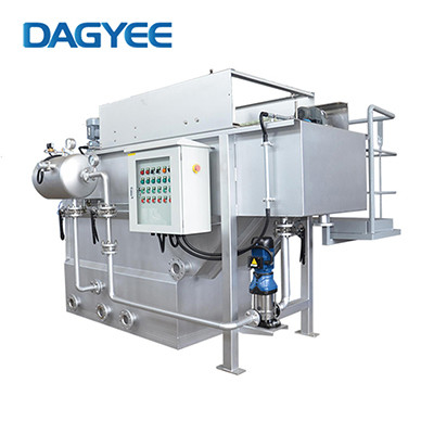 High Hydraulic Loadoil Skimmer Flocculation Landfill Dissolved Air Flotation