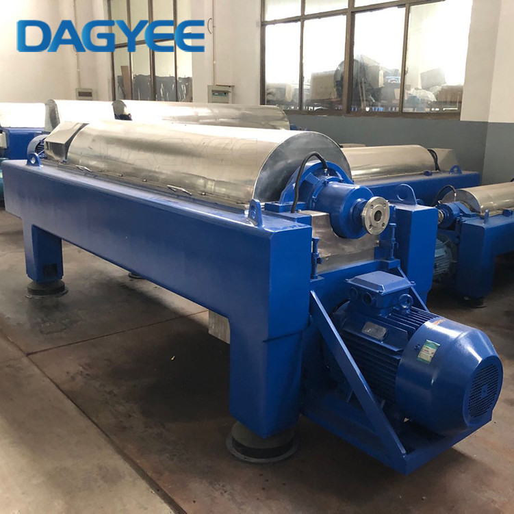 High Speed Horizontal Separation Decanter Centrifuge For Food Processing