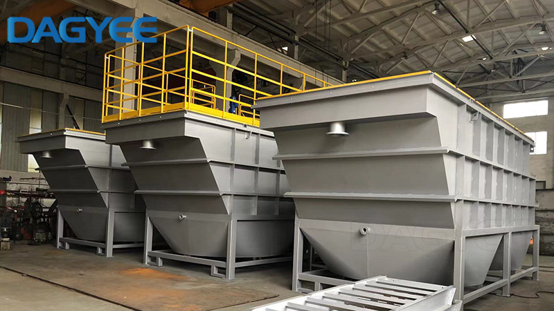SS304 316 Horizontal Lamella Clarifiers Sedimentation Machinery Inclined Plate Settler